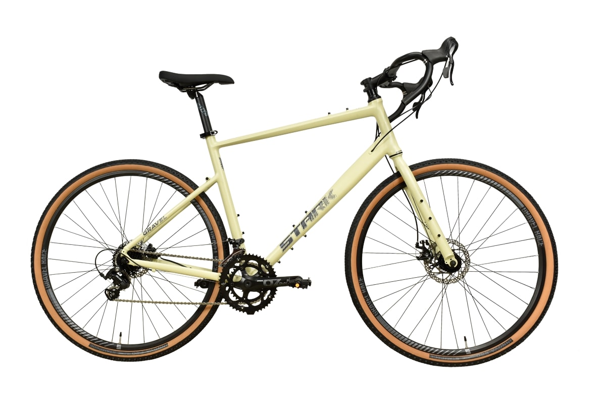 STARK Велосипед Stark'25 Gravel 700.2 D палевый матовый/сине-серый L/60