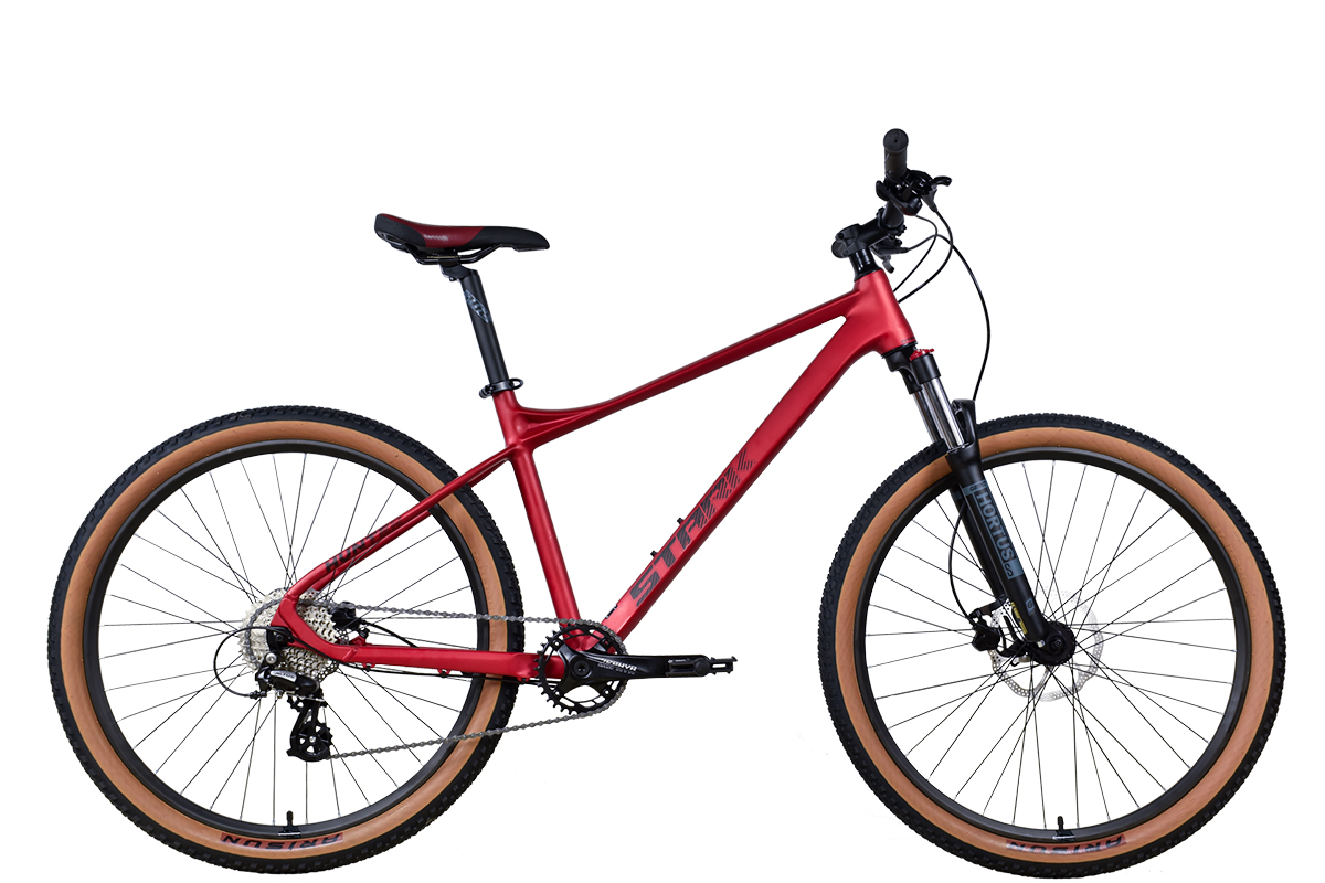 STARK Велосипед Stark'25 Hunter 27.2 HD красный матовый/черный S/16"