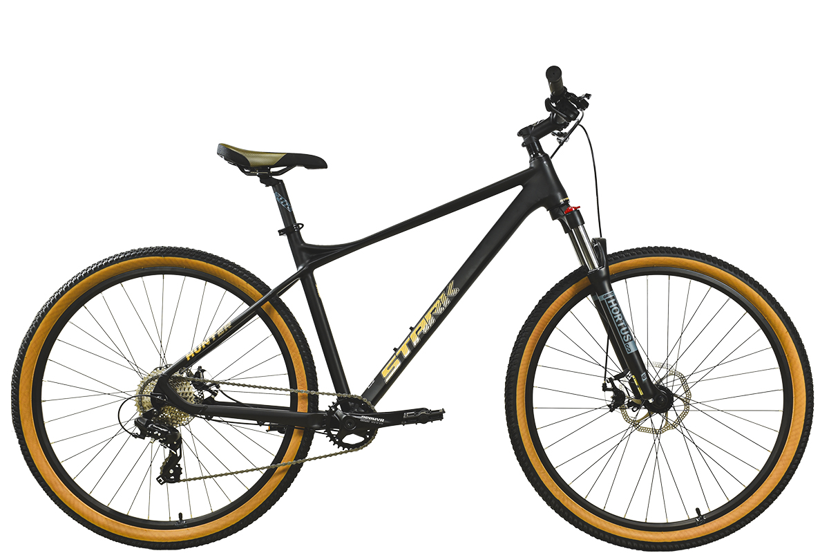 STARK Велосипед Stark'25 Hunter 29.1 D черный матовый/песочный M/17.5"