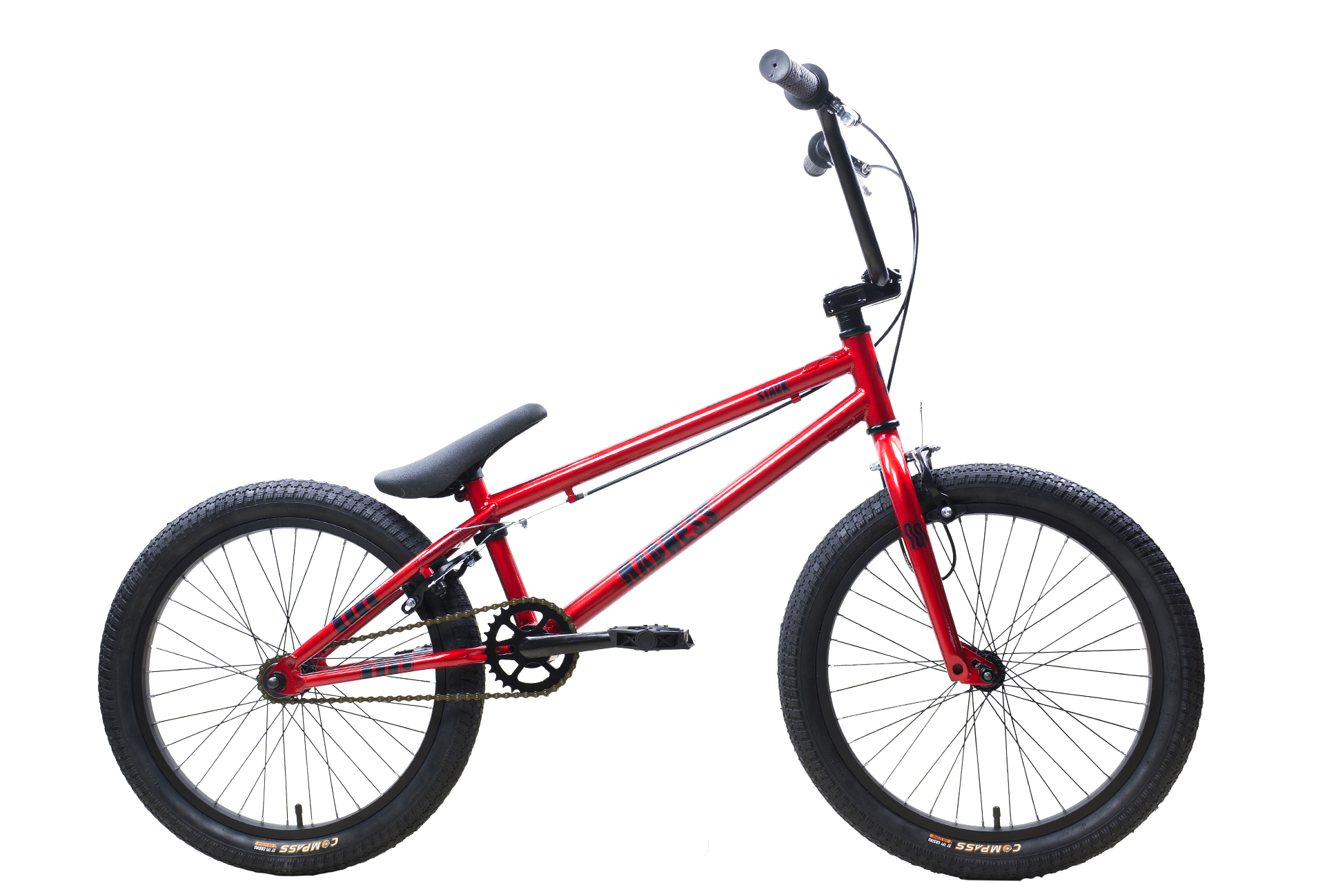STARK Велосипед Stark'25 Madness BMX 1 красный/черный/черный