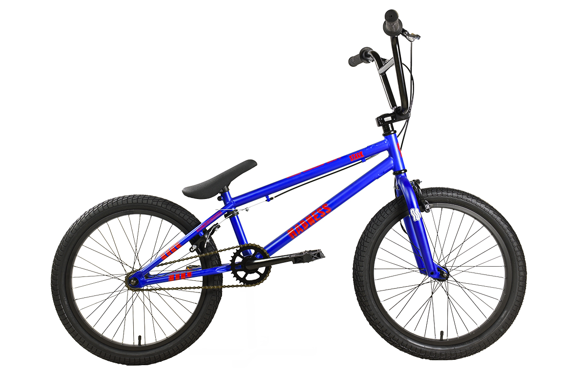 STARK Велосипед Stark'25 Madness BMX 1 ярко-синий/красный/черный