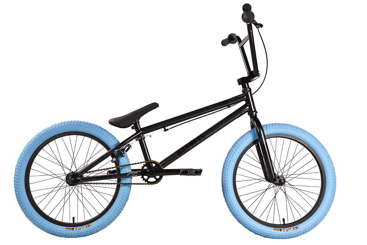 STARK Велосипед Stark'25 Madness BMX 4 серо-фиолетовый/черный/синий