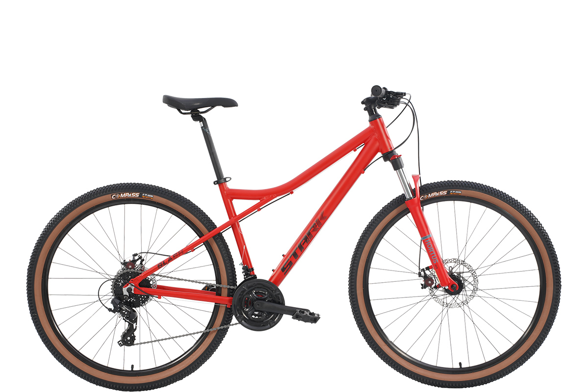 STARK Велосипед Stark'25 Slash 29.1 D красный матовый/черный XL/22"