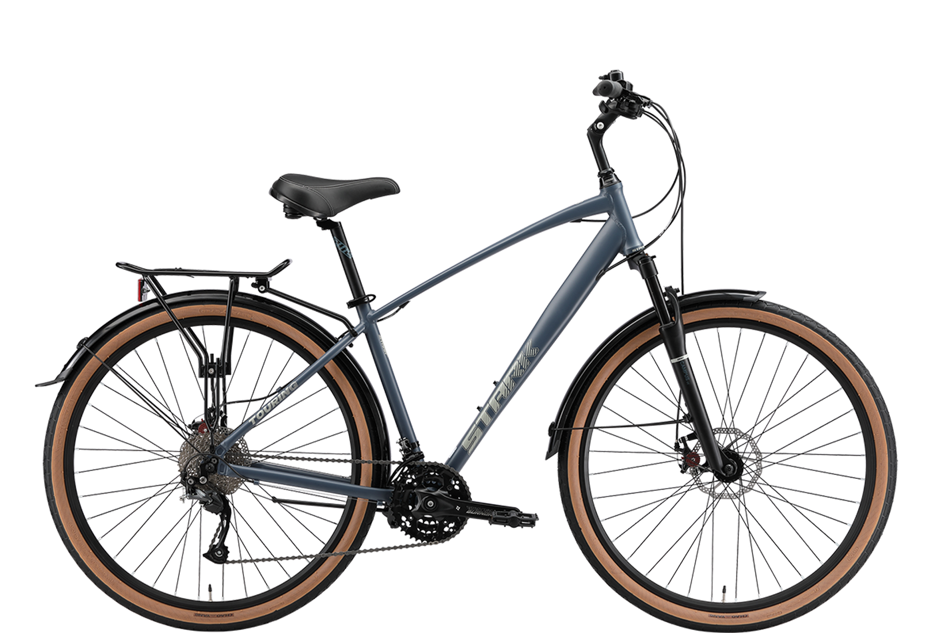 STARK Велосипед Stark'25 Touring 28.3 D сине-серый матовый/серый S/16"