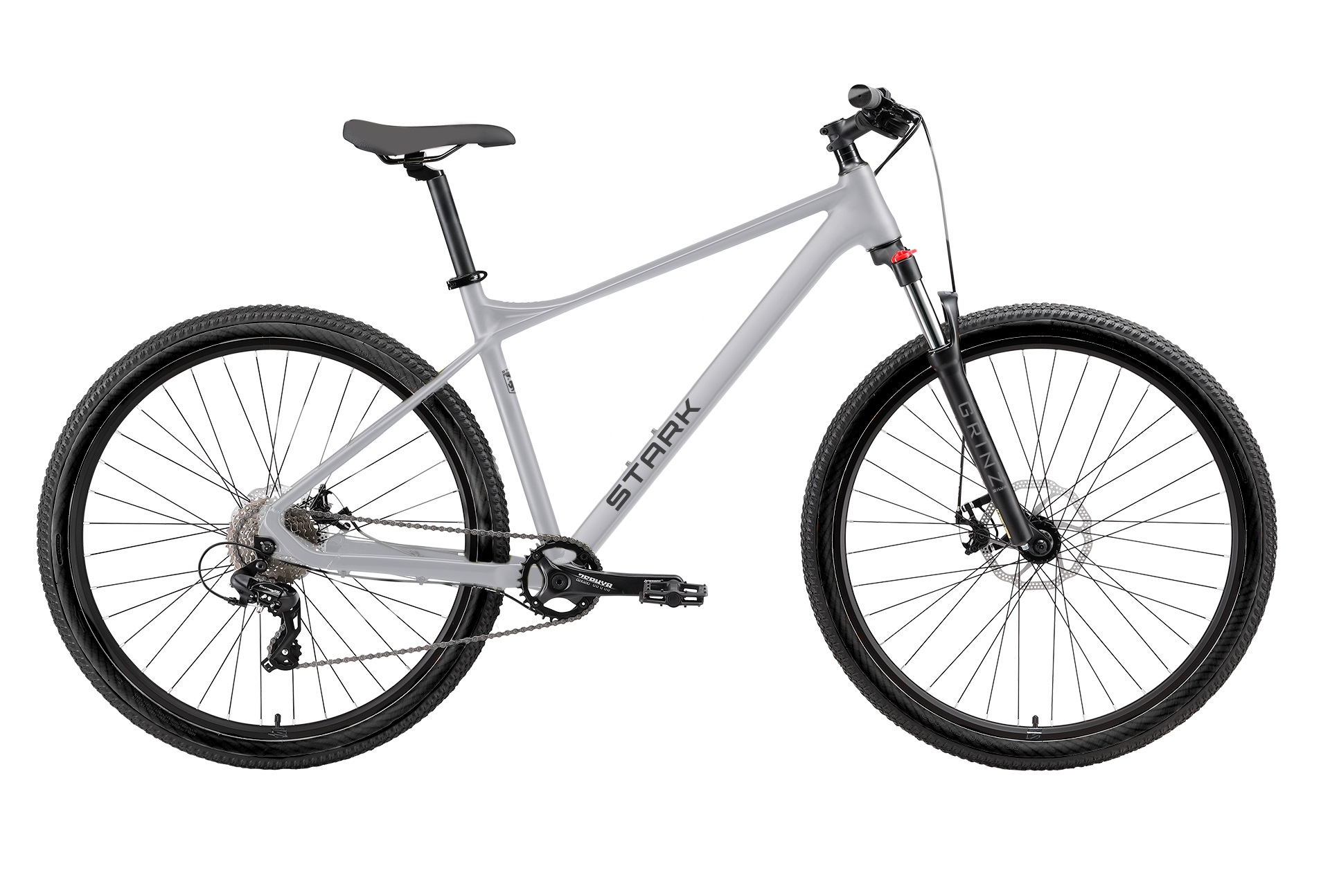 STARK Велосипед Stark'26 Hunter 29.1 HD серебристый матовый/темно-серый 21" XL