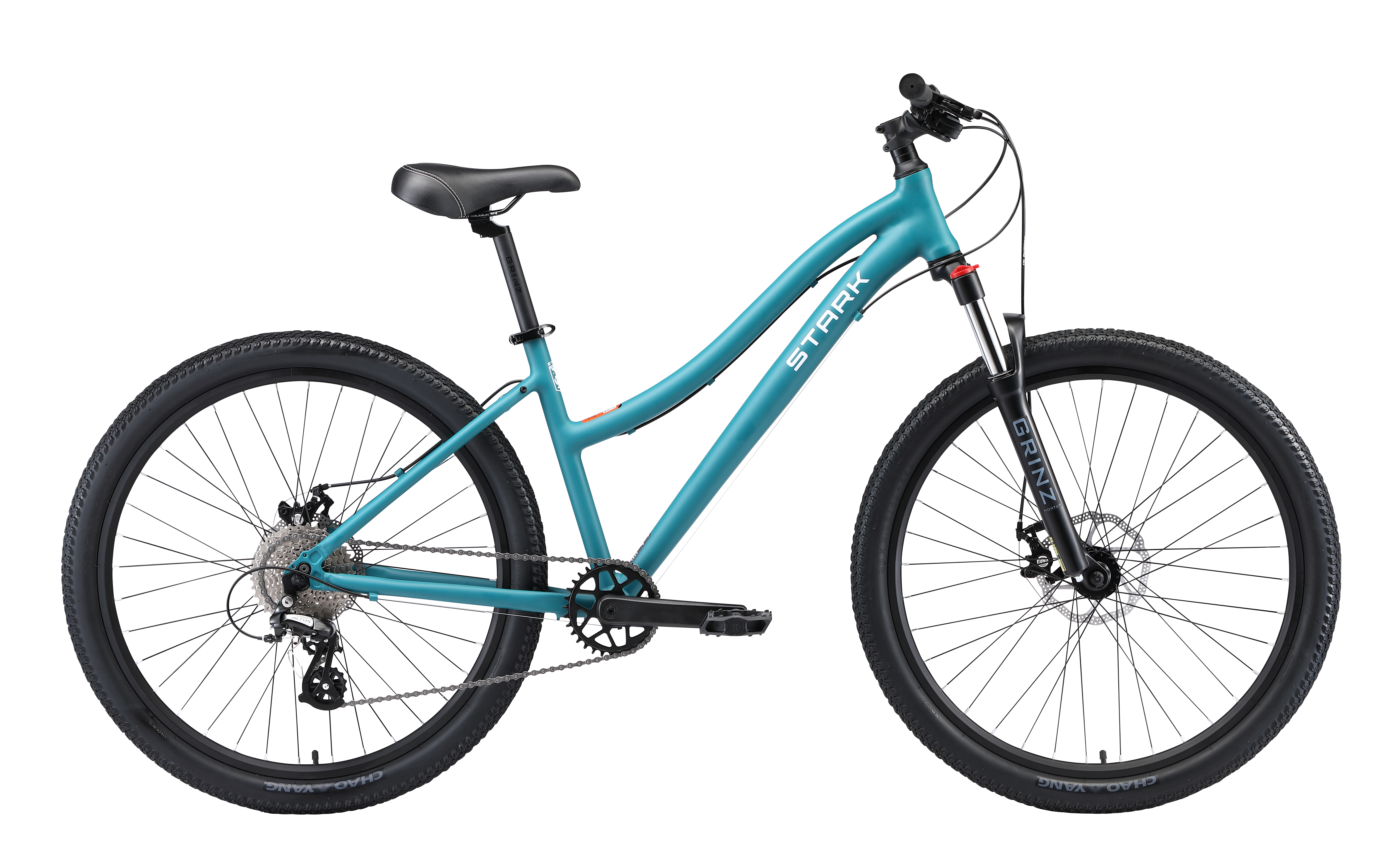 STARK Велосипед Stark'26 Luna 26.1 D бирюзовый матовый/белый призрак 18" L