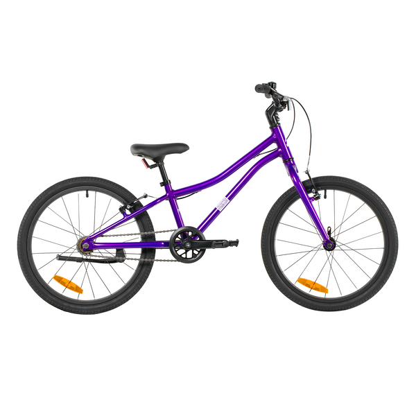 NOVATRACK Велосипед NOVATRACK 20" PHANTOMGRL, алюминий, фиолетовый, защита цепи, тормоз V-Brake