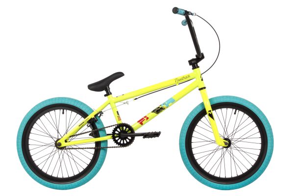 NOVATRACK Велосипед NOVATRACK 20" BMX WOLF зеленый, сталь, рама 20'', U-BRAKE