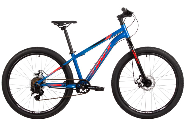 FOXX Велосипед FOXX 24" AZTEC JR синий, сталь, размер 12"