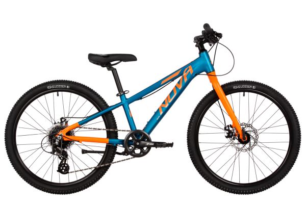 NOVATRACK Велосипед NOVATRACK 24" EXTREME алюм.рама 11', тёмно-бирюз, 8 скор. RD360/TS71/HG200, диск.торм.STG,