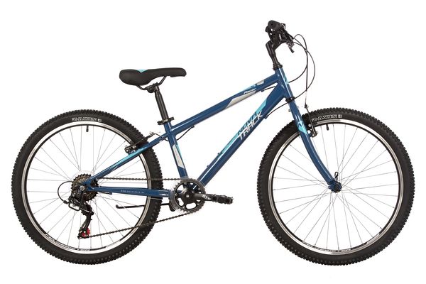 NOVATRACK Велосипед NOVATRACK 24" RACER сталь 12'', сине-зеленый, 6 скор. TZ500/TS-38/SG-6S, V-brake