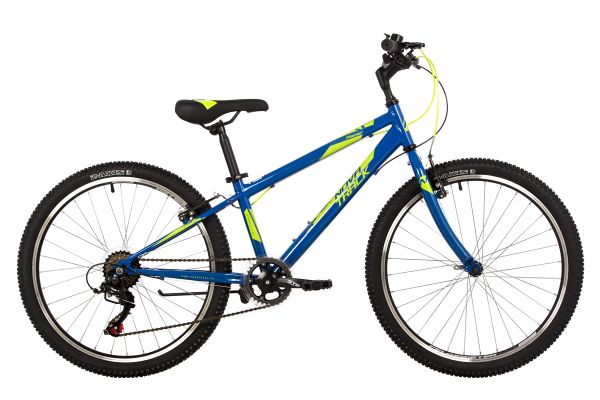 NOVATRACK Велосипед NOVATRACK 24" RACER сталь 14'', синий, 6 скор.TZ500/TS-38/SG-6S, V-brake