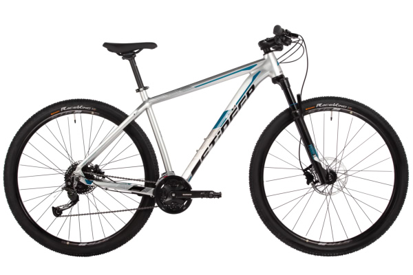 STINGER Велосипед STINGER 29" RELOAD STD 45 серебряный, алюминий, размер 22