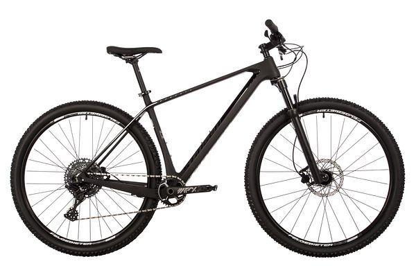 STINGER Велосипед STINGER 29" GENESIS STD черный, карбон,размер MD
