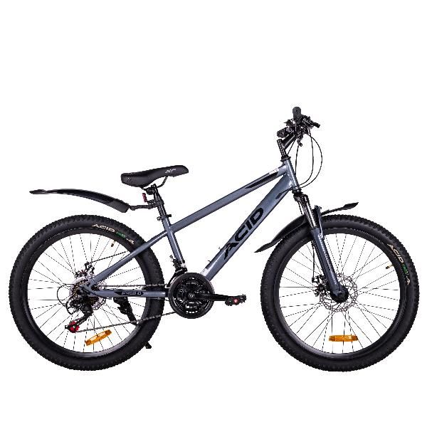 ACID Велосипед 24" ACID F 400 D Gray/Black