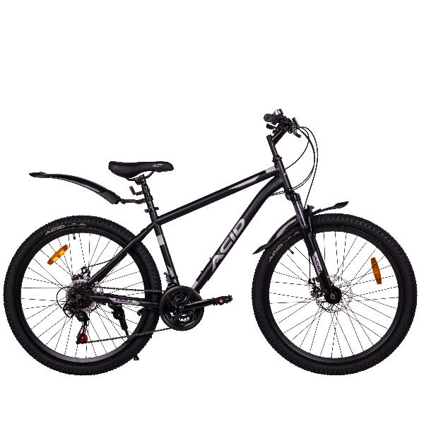 ACID Велосипед 26" ACID F 600 D Black Flat/Silver
