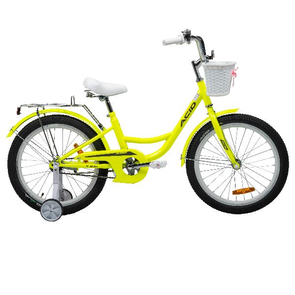 ACID Велосипед 20" ACID Y 200 Neon Yellow/Dark Gray 2026