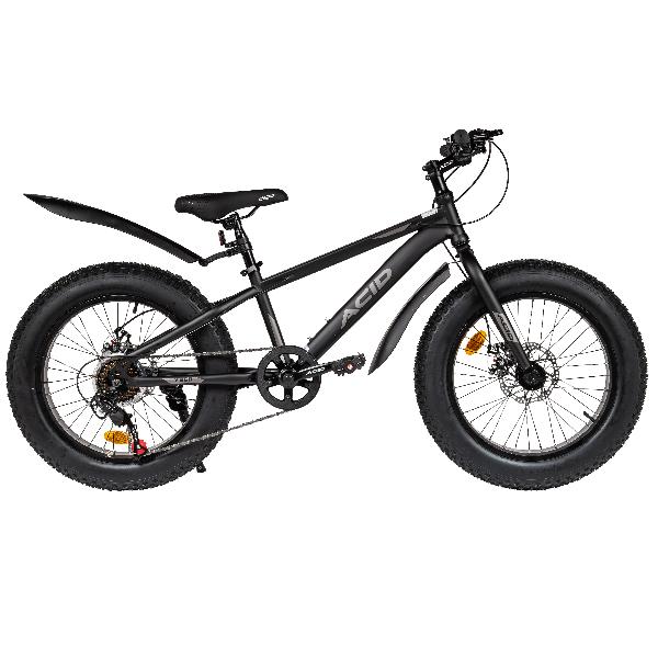 ACID Велосипед 20" ACID Y 260 Black Flat/Dark Gray 2026