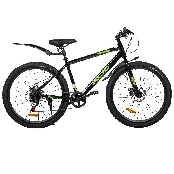 ACID Велосипед 26" ACID F 630 D Black/Green 2026