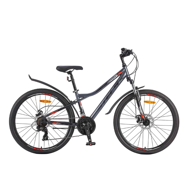 STELS Велосипед Stels Navigator 510 26 MD V010 Антрацитовый/Красный (м) (EP-00005986)