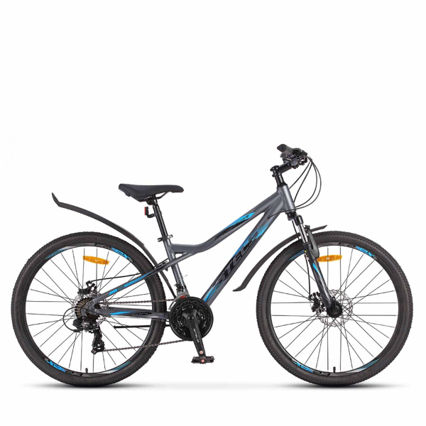 STELS Велосипед Stels Navigator 610 MD V050 Антрацитовый/Синий 26Ø (EP-00005987)