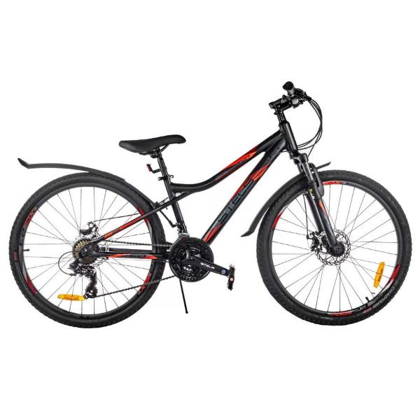 STELS Велосипед Stels Navigator 610 MD V050 Черный/Красный 26Ø (м) (EP-00005987)