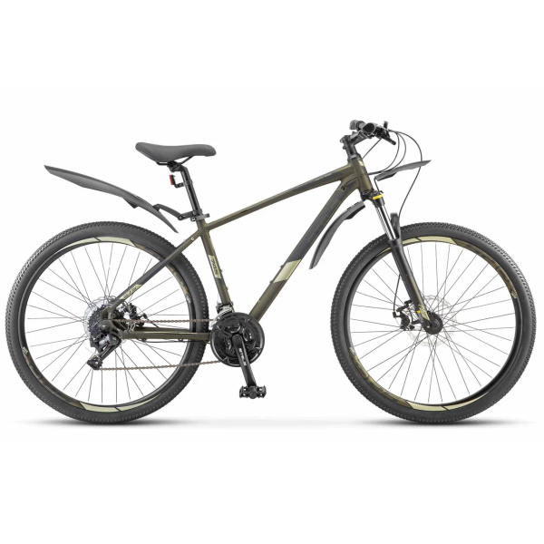 STELS Велосипед Stels Navigator 745 MD V010 Темно-оливковый 27.5Ø (м) (LU094372)
