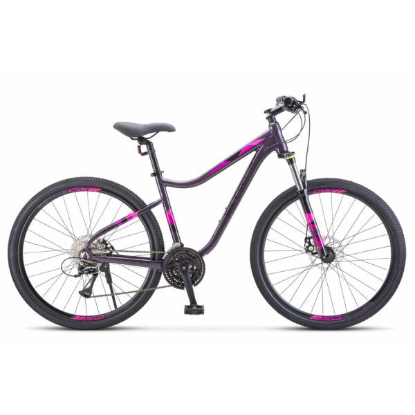 STELS Велосипед Stels Miss-7700 MD V010 Темно-пурпурный 27.5Ø (м) (LU094655)