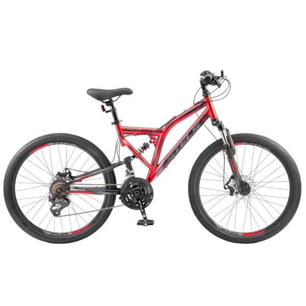 STELS Велосипед Stels Mustang 24" MD Красный/Черный Z010 (EP-00007446)