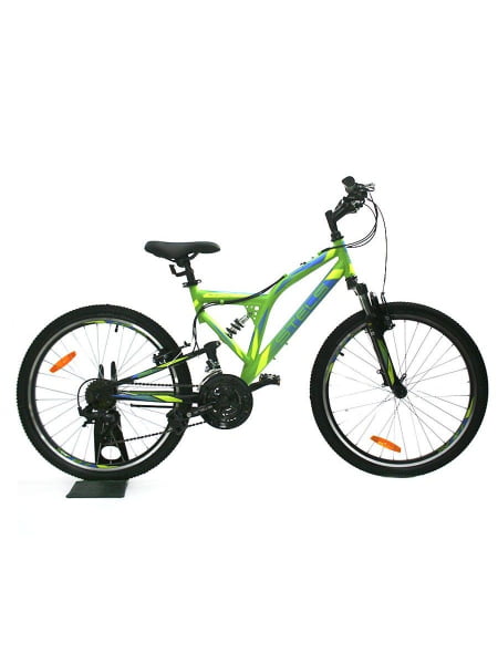 STELS Велосипед Stels Mustang 24" V V020 Зеленый/Черный (м) (LU085328)