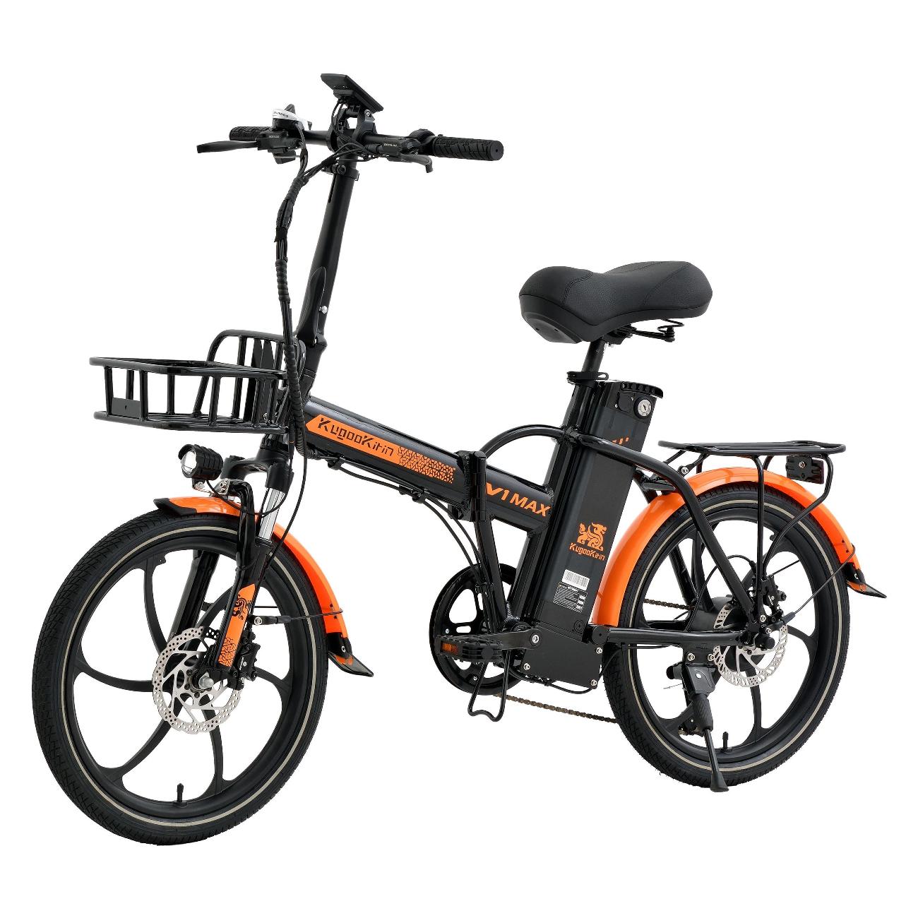 KUGOO Электровелосипед Kugoo Kirin V1 MAX 20" 13Ah 350W