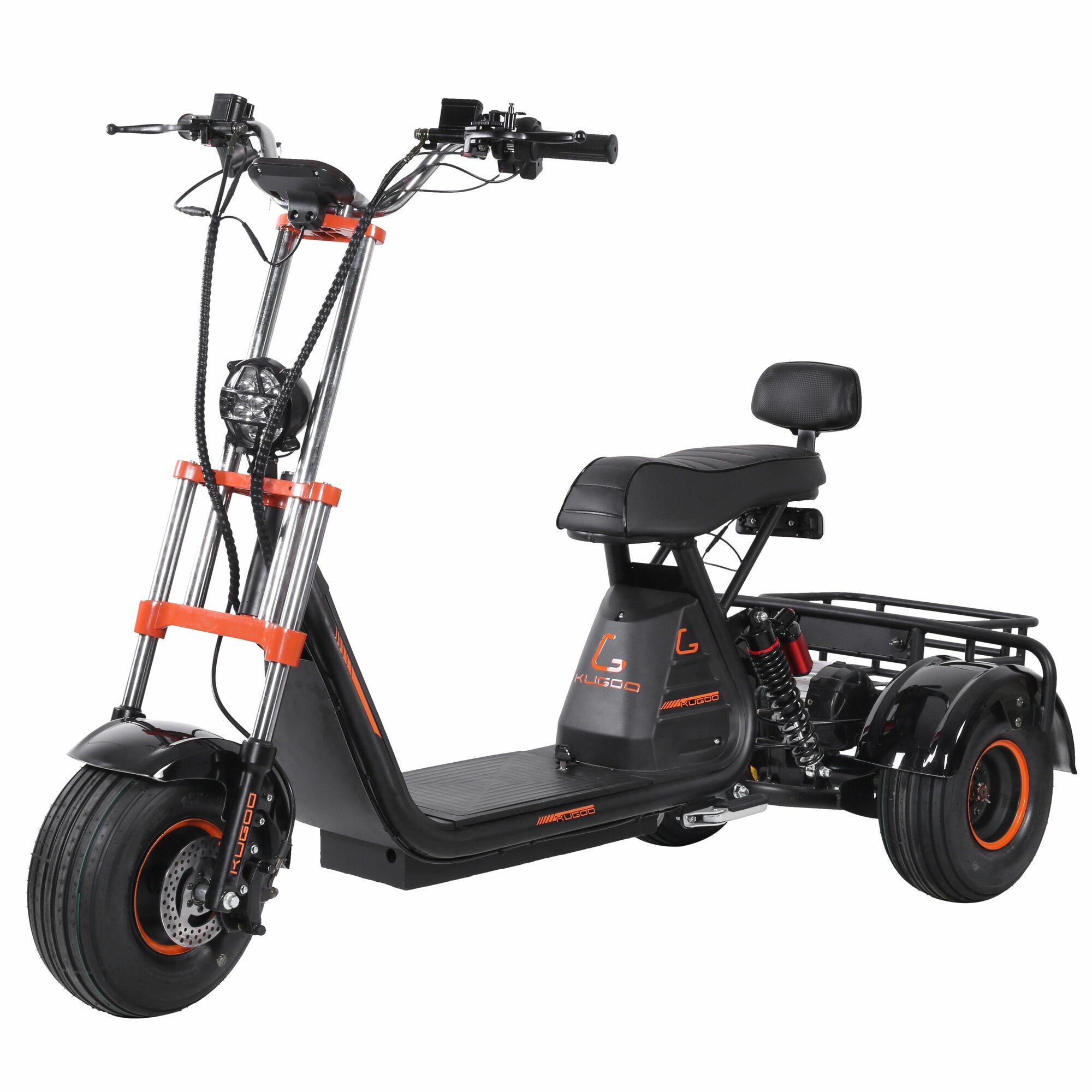 KUGOO Kugoo C4 1200w 48v 20.8Ah Трехколесный